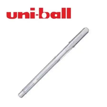 Lapicera Roller Uni Ball UM-100 signo Gel 0,7mm Blanco